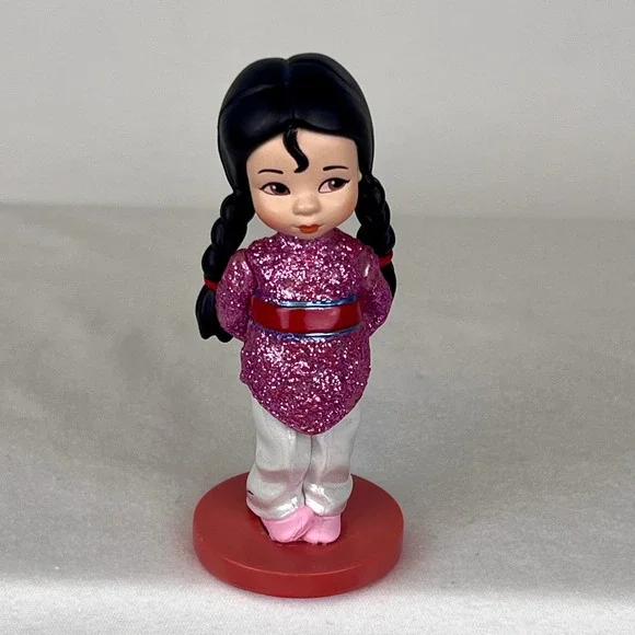 Disney Animator Princess 3" Figures set of 9 Ariel Belle Snow White Pocahontas - Picture 13 of 16